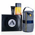 Azzaro for Men EDT Spray 3.3 oz 3 pc Gift Set *Dented Gift Box