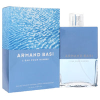 Armand Basi L'eau Pour Homme for Men Eau de Toilette Spray 4.2 oz