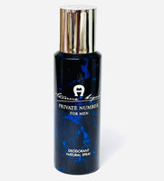 Private Number for Men by Etienne Aigner Deodorant Spray 5 oz / 150 ml