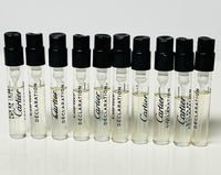 Declaration for Men by Cartier Eau de Toilette Vial Spray 0.05 oz No Cards (Pack of 10)