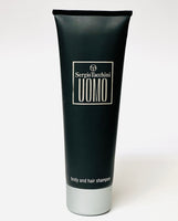 UOMO for Men by Sergio Tacchini Hair & Body Shampoo 8.3 oz /  250 ml