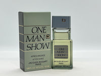 One Man Show for Men Jacques Bogart After Shave Splash 1.6 oz - Rare Vintage