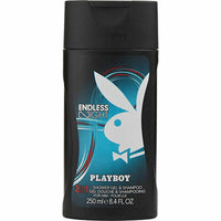 Playboy Endless Night for Men 2 in 1 Shampoo and Shower Gel 8.4 oz