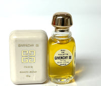 Givenchy III Vintage for Women Eau de Toilette Splash 1 oz + Mini Soap as shown