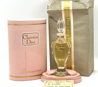 Diorissimo by Christian Dior Parfum Dub on 1 oz 1950s BACCARAT CRYSTAL VINTAGE