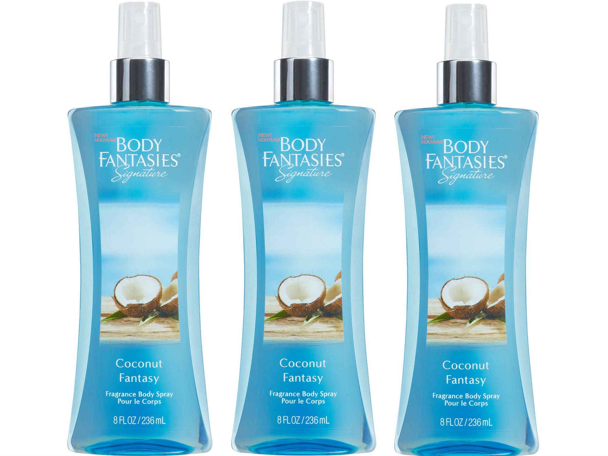 Signature Coconut Fantasy for Women Body Fantasies Body Spray 8.0 