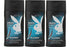 Playboy Endless Night for Men by Coty Shampoo and Shower Gel 8.4 oz  (Pack of 3)