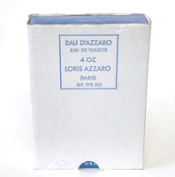Eau d'Azzaro for Women Eau de Toilette Splash 4.0 oz - Vintage in Box