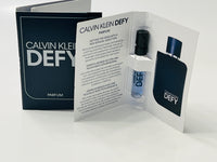 Calvin Klein DEFY for Men PARFUM Vial Spray 0.04 oz (Pack of 3)