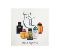 Carlo Corinto Assorted Perfume Miniature Collection Men & Women 5 pcs Set  *Worn Box
