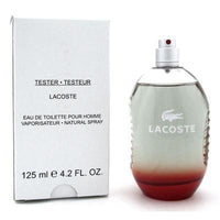 Lacoste Red (Style in Play) for Men by Lacoste EDT Spray 4.2 oz (Tester)