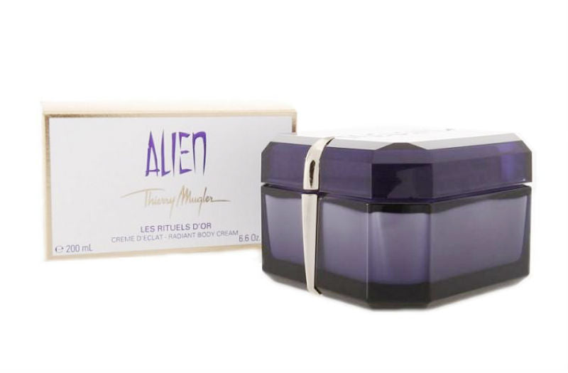 ALIEN for Women by Thierry Mugler Les Rituels D'Or Radiant Body Cream 6.6 oz