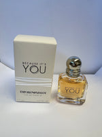 Because it's You for Women by Emporio Armani EDP Mini Splash 0.23 oz