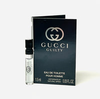 Gucci Guilty pour Homme Men Eau de TOILETTE Vial Spray 0.05 oz