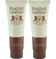 English Leather for Men by Dana Body Wash 2.5 oz - Pack of 2