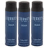 Eternity Aqua for Men by Calvin Klein All Over Body Spray 5.4 oz (Pack of 3)