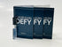 Calvin Klein DEFY for Men PARFUM Vial Spray 0.04 oz (Pack of 3)