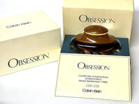 Obsession (Vintage) for Women Calvin Klein Pure Parfum Dab-On 1 oz - Certificate