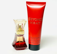BEYONCE HEAT for Women  Eau de Parfum Spray 0.5 oz + Gel 2.5 -(Unboxed)