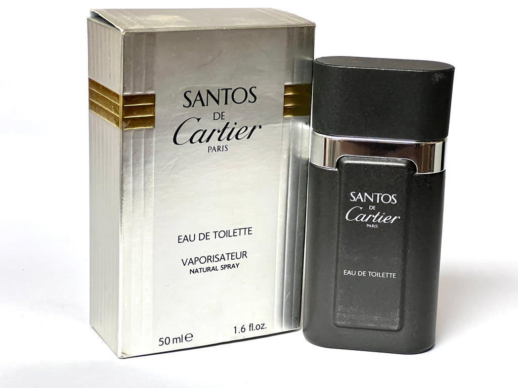 Santos for Men by Cartier Eau de Toilette Spray 1.6 oz - Vintage