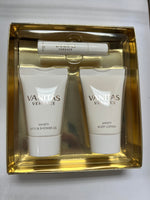 VANITAS for Women by VERSACE EDT Vial Spray 0.06 oz  + Lotion + Gel - Gift Set