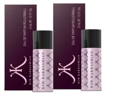 Kim Kardashian for Women Eau de Parfum Rollerball 0.10 oz (Pack of 2)