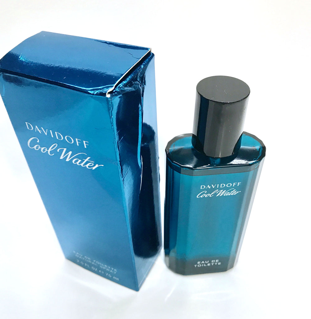 Cool Water for Men by Davidoff EDT Spray 2.5 oz *Dented Box