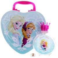 Frozen for Girls by Disney EDT Spray 3.4 oz + Ring + Metal Lunch Box - Gift Set - Cosmic-Perfume