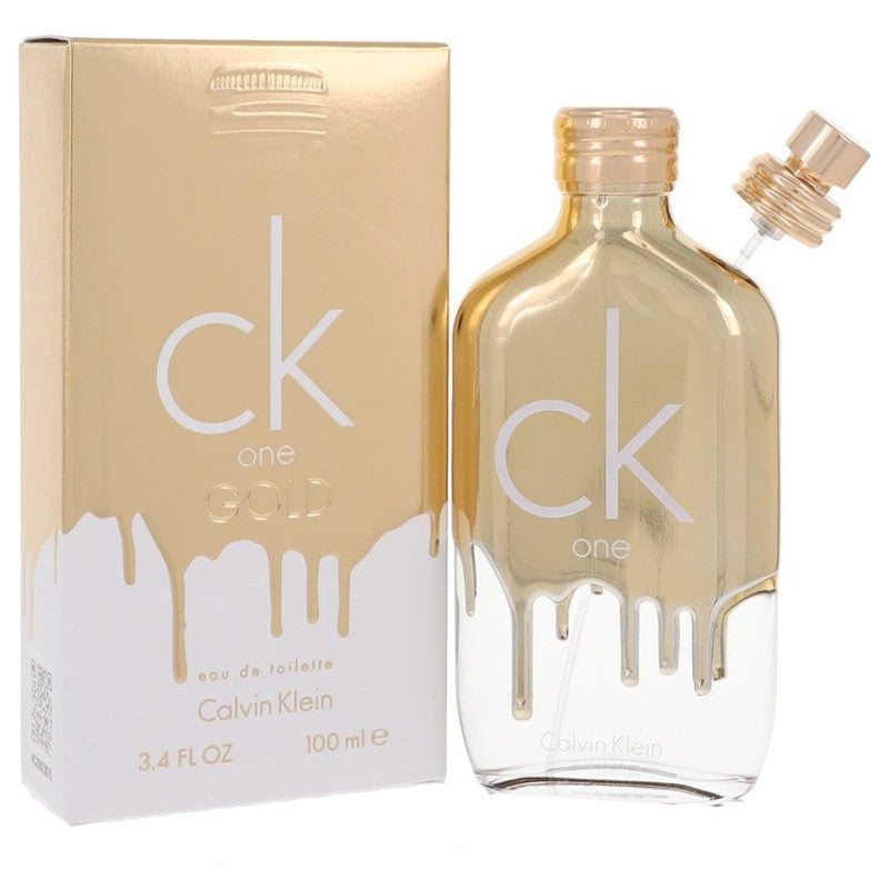 CK One Gold Unisex by Calvin Klein Eau de Toilette Spray 3.4