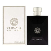 Versace Pour Homme for Men Hair & Body Shampoo 8.4 oz