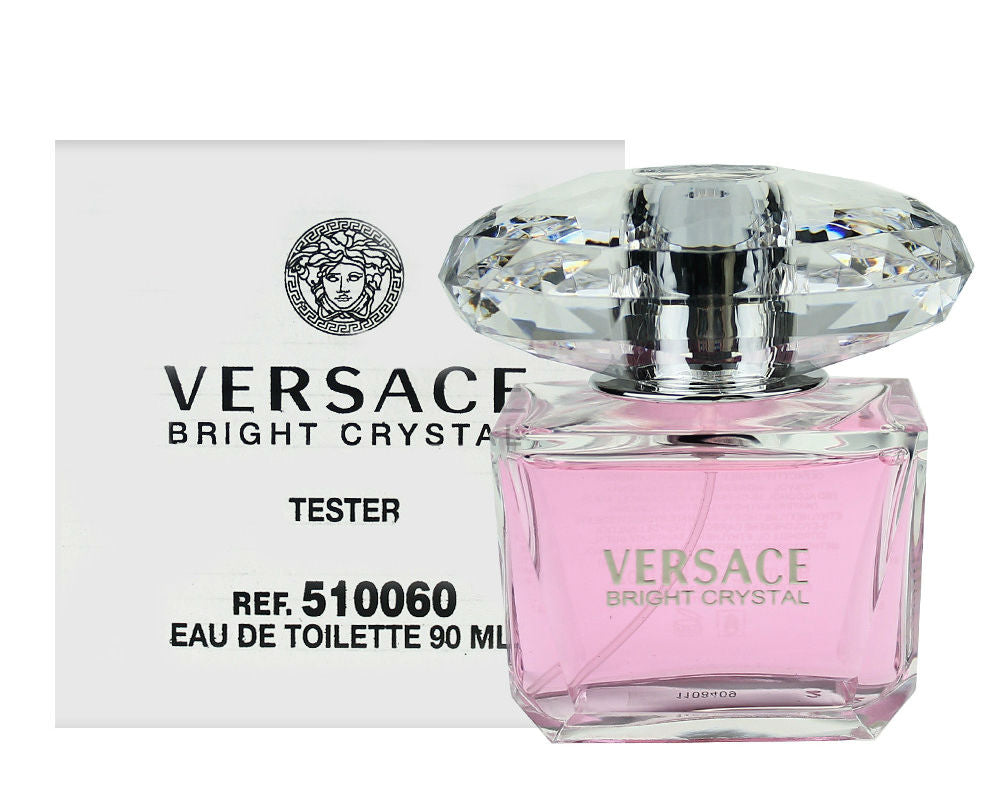 Bright Crystal for Woman by Versace Eau de Toilette Spray 3.0 oz (Tester)