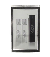 Mankind for Men by Kenneth Cole EDT Spray 0.5 oz Refillable + 2 Spray Refills Set