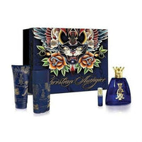 Christian Audigier for Men EDT Spray 3.4 oz / Deodorant ~ 4 pcs GIFT SET - Cosmic-Perfume