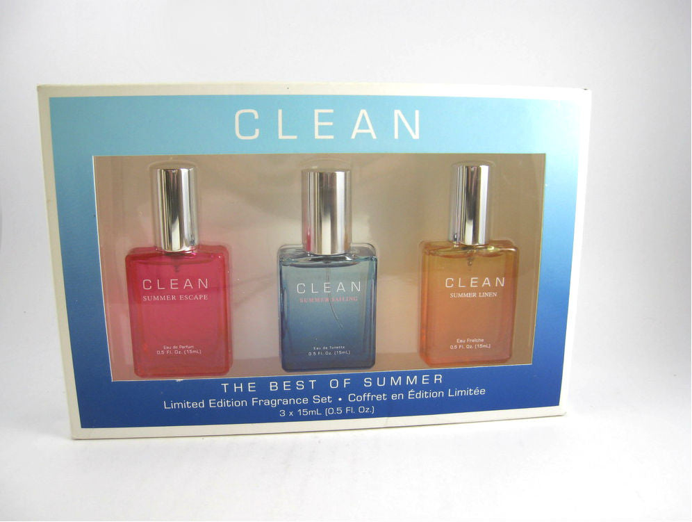 Kalkun Portræt kunst Clean 'The Best of Summer' Ltd Edition Set 3 x 0.5 oz Spray - Imperfec –  Cosmic-Perfume