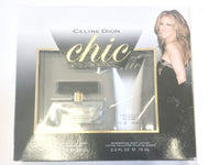 Chic for Women by Celine Dion EDT Spray 1.7 oz  + Lotion 2.5 Gift Set *Worn Box