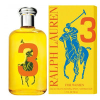 Polo Big Pony Yellow 3 for Women by Ralph Lauren EDT Spray 1.7 oz