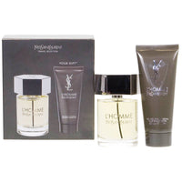 L'Homme for Men by Yves Saint Laurent EDT Spray 3.3 oz + Gel 3.3 oz  - 2 pc Gift Set