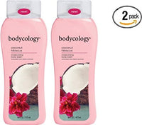 Coconut Hibiscus by Bodycology Moisturizing Body Wash 16.0 oz (Pack of 2)