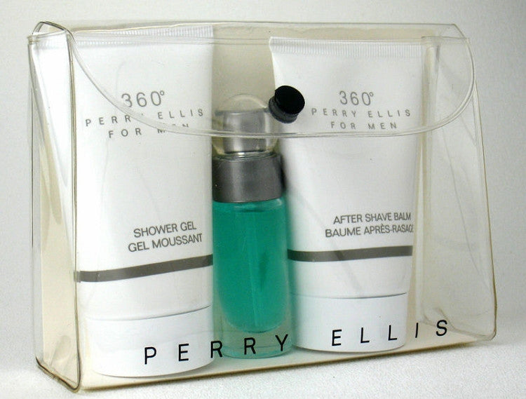 360 for Men by Perry Ellis 3 Pc Mini Gift Set - Cosmic-Perfume