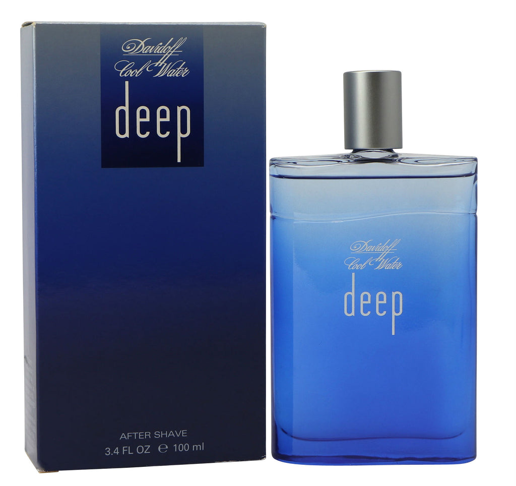 Cool Water Deep for Men by Davidoff After Shave Splash 3.4 oz