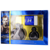 Z-14 for Men by Halston Cologne Spray 2.5 oz + After Shave + Clock Set *Worn Box