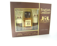 English Leather by Dana Body Splash 3.4 / AS Balm / Shower Gel Set - Cosmic-Perfume