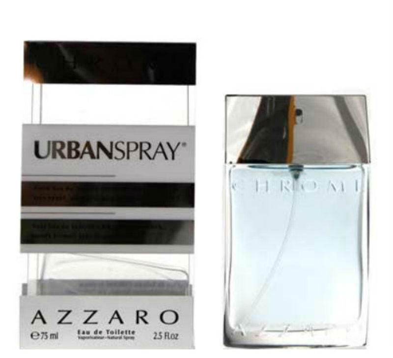 Azzaro Chrome Urban for Men by Azzaro Eau de Toilette Spray 2.5 oz - Cosmic-Perfume