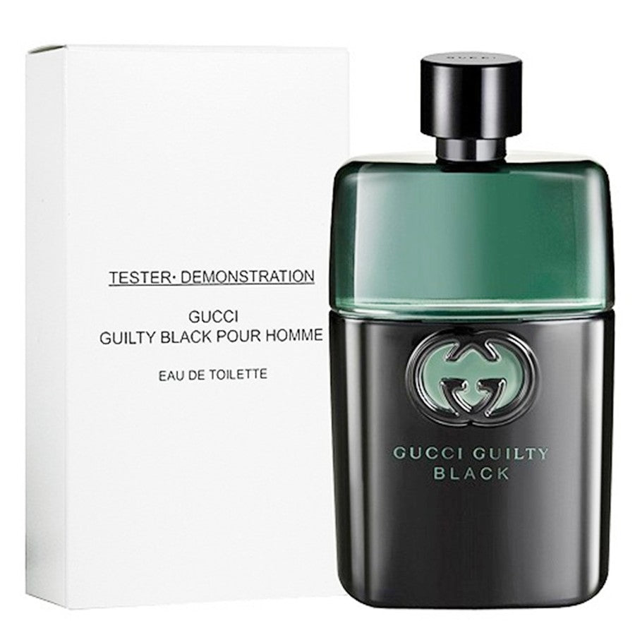 Gucci Guilty Black Pour Homme for Men Eau de Toilette Spray 3.0 oz (Tester)