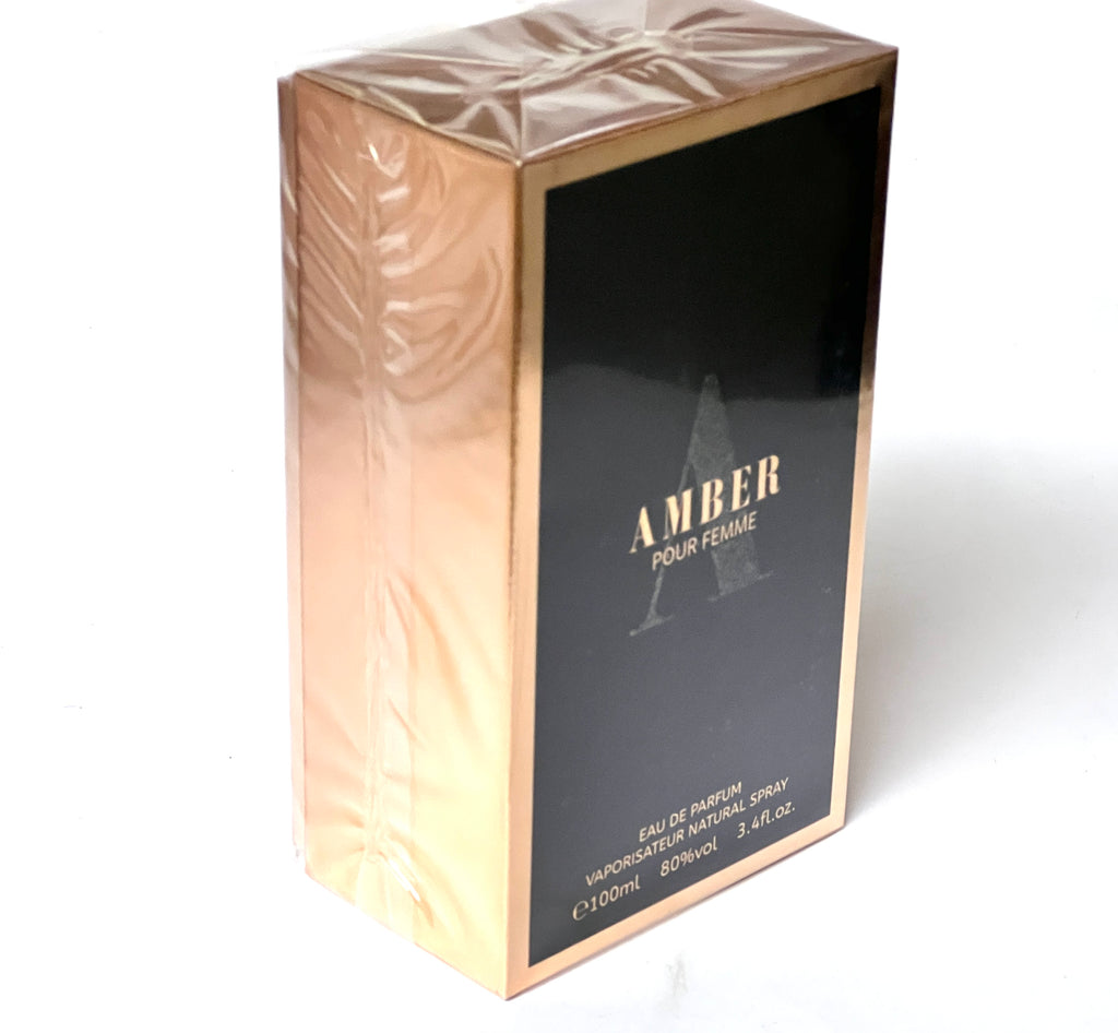 Bharara Amber Pour Femme for Women Eau de Parfum Spray 3.4 oz – Cosmic- Perfume