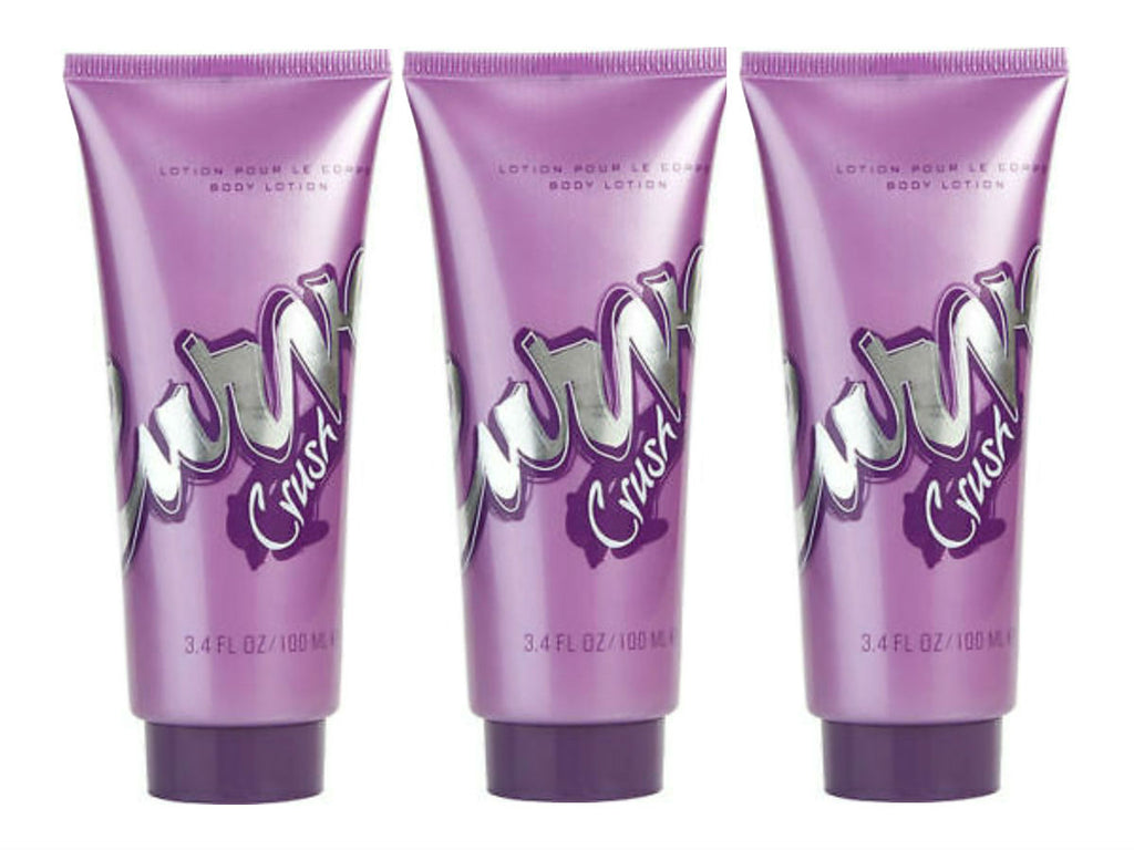 Curve Crush for Women by Liz Claiborne Body Lotion 3.4 oz (Pack of 3)