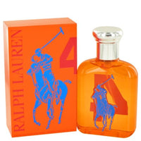 Polo Big Pony Orange #4 for Men by Ralph Lauren EDT Spray 2.5 oz