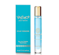 Versace Dylan Turquoise Pour Femme for Women EDT Travel Spray 0.3 oz