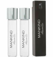 Mankind for Men by Kenneth Cole EDT Spray 0.5 oz Refillable + 2 Spray Refills Set