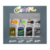 Liz Claiborne Collection for Men Curve, Crush, Spark Cologne 0.5 oz  4 pc Set